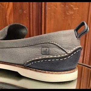 Supple leather SPERRY slip-ons.